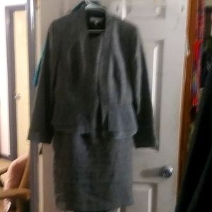 Women's grey suit size 12